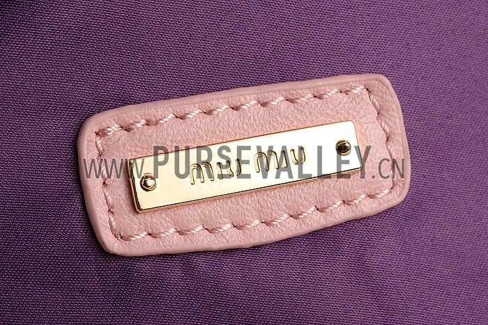 Miu Miu Matelasse Doctor Pink Bag