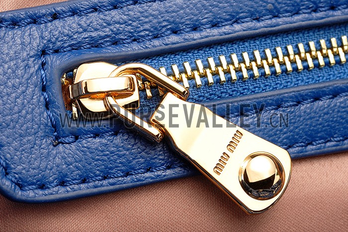 Miu Miu Top Handle Blue