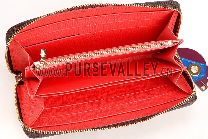 Louis Vuitton Monogram Totem Zippy Wallet Flamingo