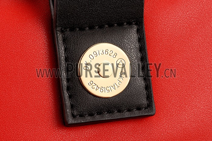 Chloe Faye Small Bag Black And Red