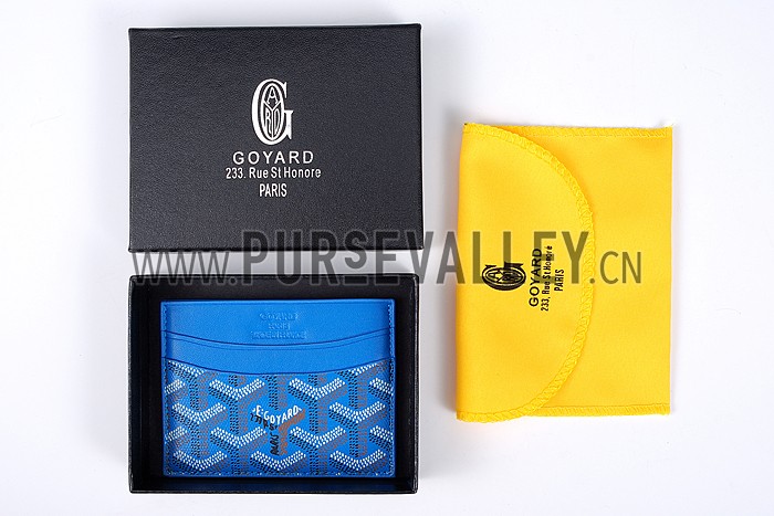 Goyard Blue Card Holder 18926596
