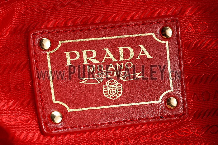 Prada Classic Satchel Red