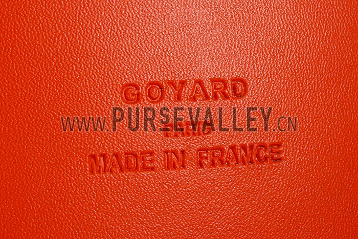 Goyard Marquises Orange Tote 18926627