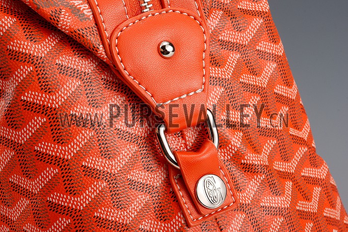 Goyard Boeing Orange Travel Bag 18926672