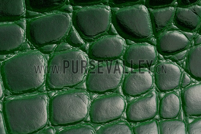 Hermes Medor Crocodile Leather Green Clutch 18926680