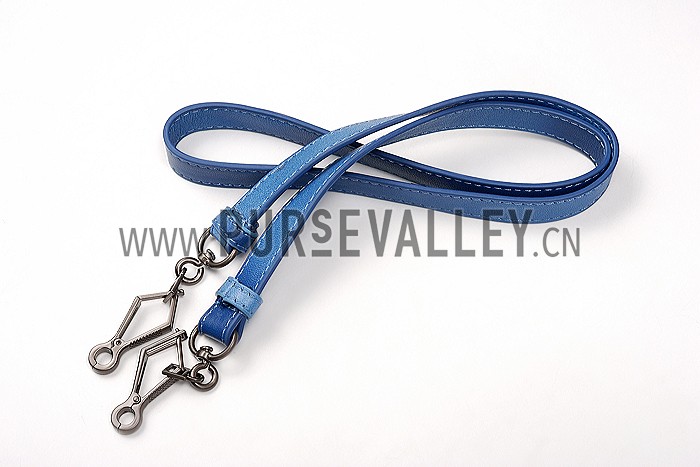 Bottega Veneta Rialto Shoulder Blue Bag