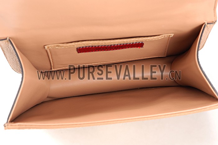 Valentino Viva Valentino Fabric Rockstud Bag Tan