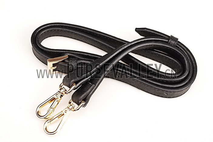 Prada Saffiano Leather Lux Small Black Bag