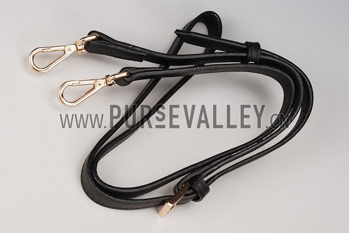 Prada Promenade Black And Red Crocodile Bag