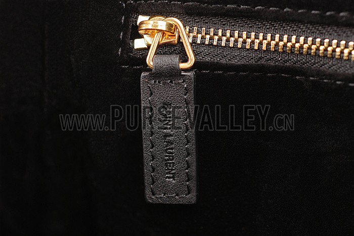 Saint Laurent Monogramme Cabas Small Black Bag