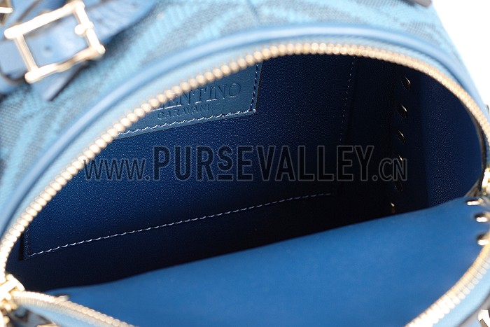 Valentino Viva Valentino Fabric Min Backpack Blue