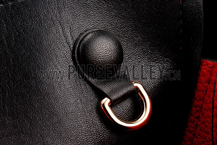 Prada Saffiano Soft Double Bag Red