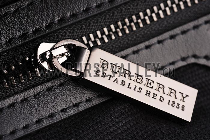 Burberry Grey Check Crossbody Flap Bag