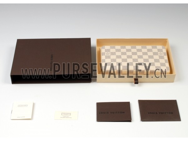 Louis Vuitton Zippy Wallet - Damier Azur