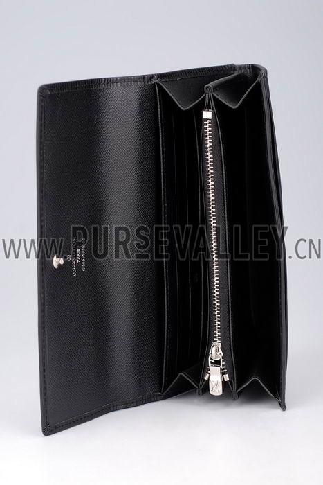 Louis Vuitton Sarah Black Epi Leather Wallet