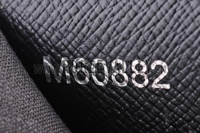 Louis Vuitton Brazza Wallet Black Epi Leather