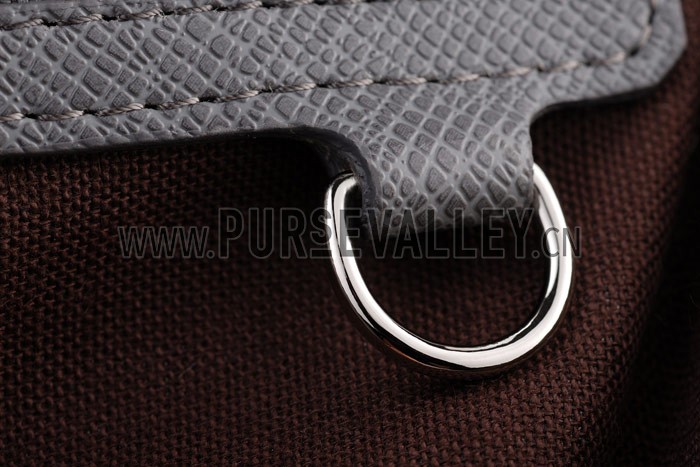 Louis Vuitton Roman MM Taiga Leather Glacier