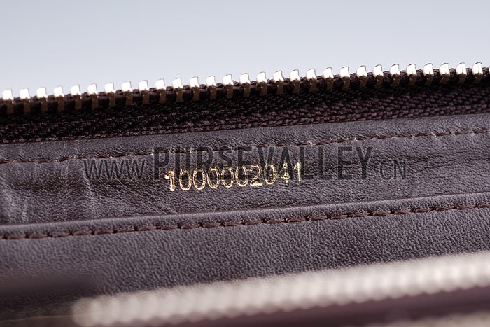 Burberry Nova Check Zip Around Wallet Black Trim