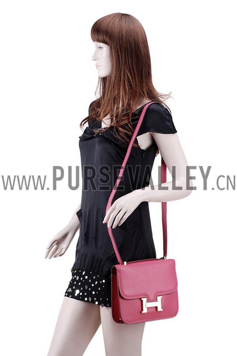 Hermes Constance Pink with Golden Buckle