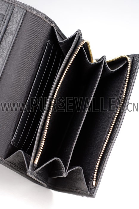 Mulberry Daria French Purse Black