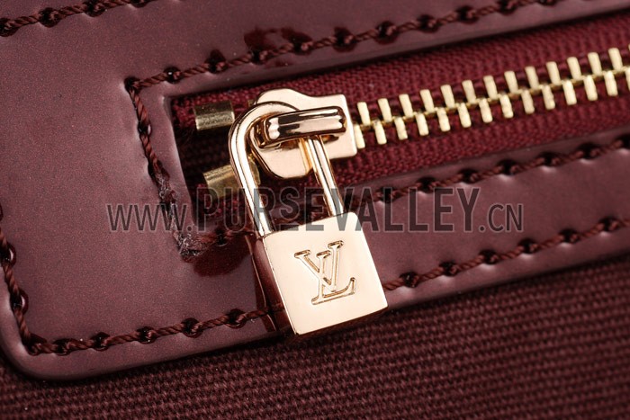 Louis Vuitton Monogram Vernis Wilshire MM Purple