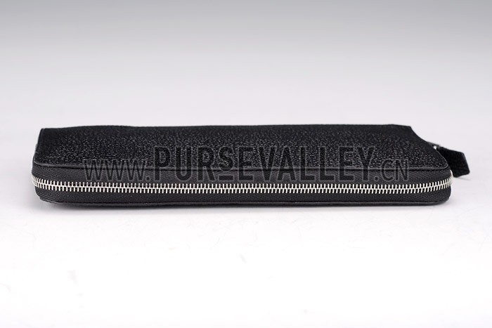 Hermes Azap Long Wallet Black