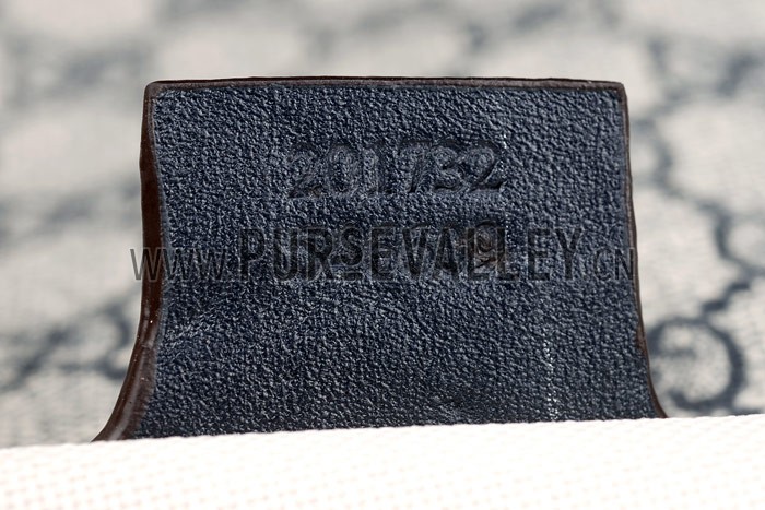 Gucci Monogram Canvas Messenger Bag Navy