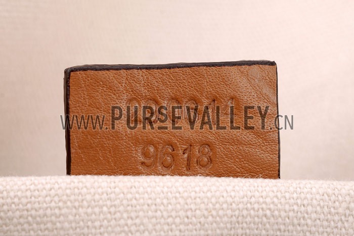 Gucci Soft Stirrup Tan Leather Large Shoulder Bag