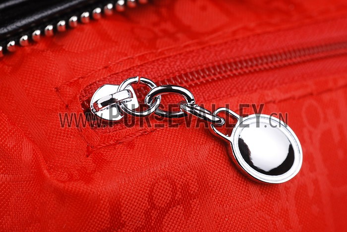 Dior Small Lady Cannage Bag Black