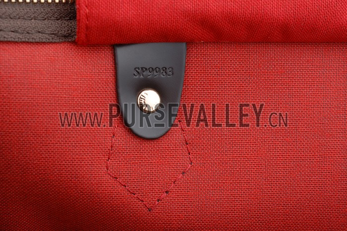 Louis Vuitton Damier Speedy 35 with Shoulder Strap