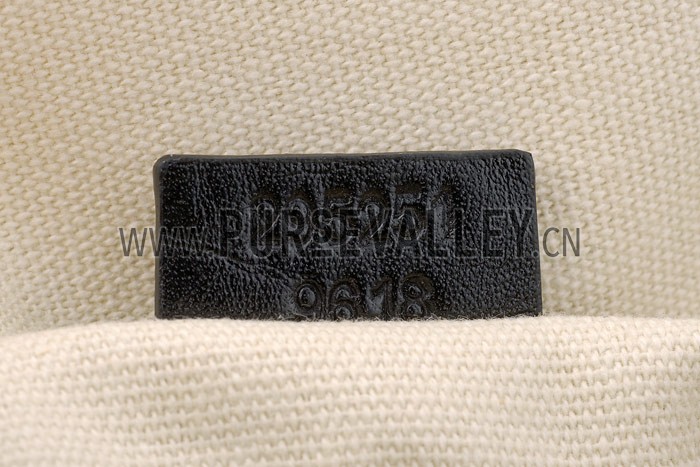 Gucci Canvas Medium Flap Messenger Bag Black Trim