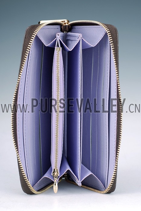 Louis Vuitton Damier Zippy Illustre Travel