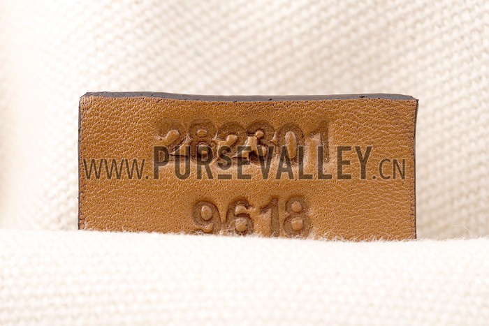 Gucci Marrakech Medium Canvas Flap Bag with Tassel Detail Tan