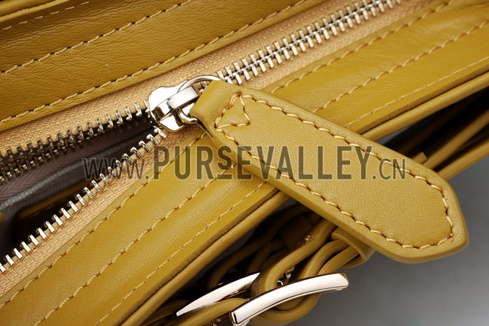 Burberry Bridle House Check Sling Bag Yellow
