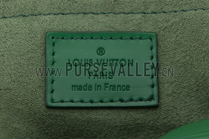 Louis Vuitton Epi Leather Cosmetic Case Green
