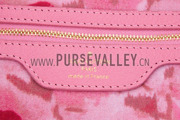 Louis Vuitton Monogram Neverfull GM Rose Velours