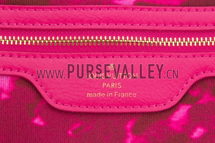 Louis Vuitton Monogram Neverfull GM Indian Rose
