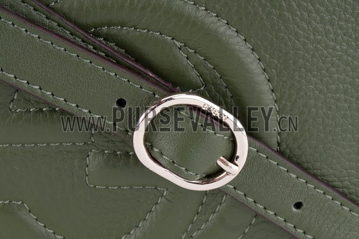 Gucci Soho Disco Shoulder Strap Bag Olive