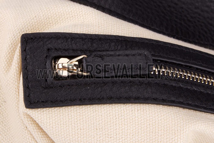 Gucci Emily Black Leather Hobo