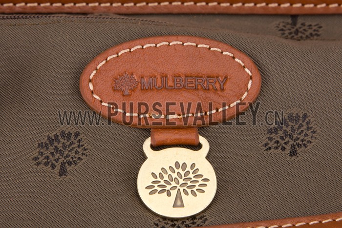 Mulberry Lily Cognac Leather Shoulder Bag