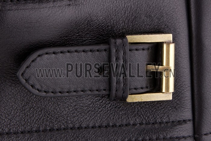 Mulberry Bayswater Black Leather Tote