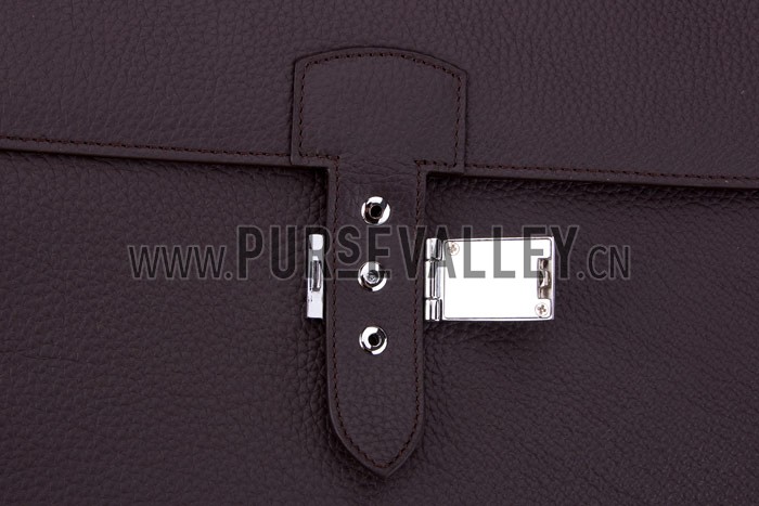 Hermes Sac a Depeche Brown