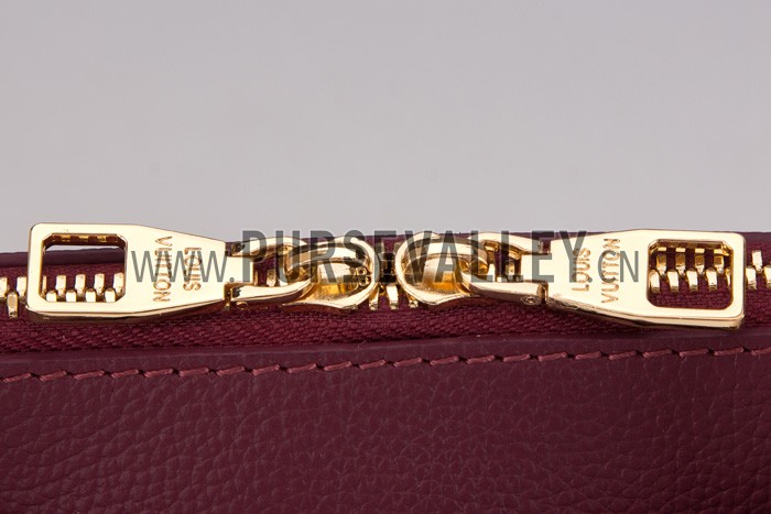 Louis Vuitton Monogram Pallas Dark Red GM