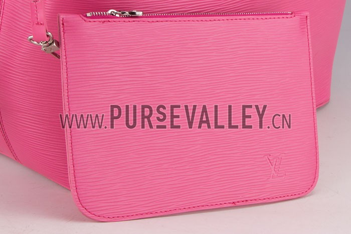 Louis Vuitton Neverfull MM Epi Leather Pink