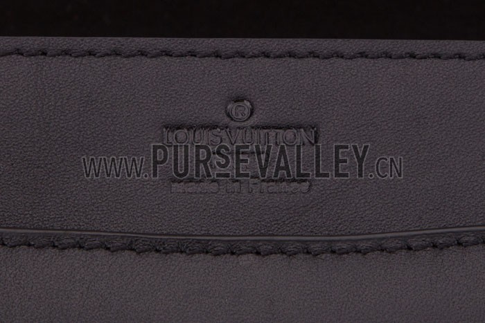 Louis Vuitton Chain Louise Clutch Black