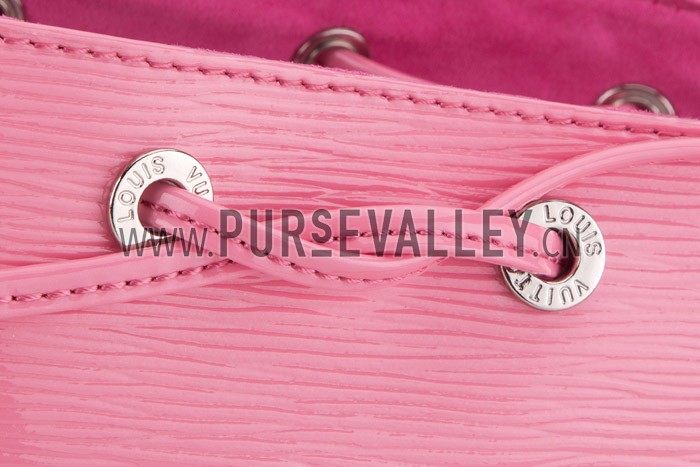 Louis Vuitton Noe BB Epi Pink Drawstring Bag