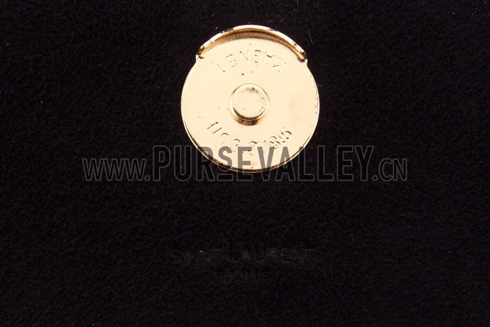 Saint Laurent Cassandre Tassel Black Shoulder Bag