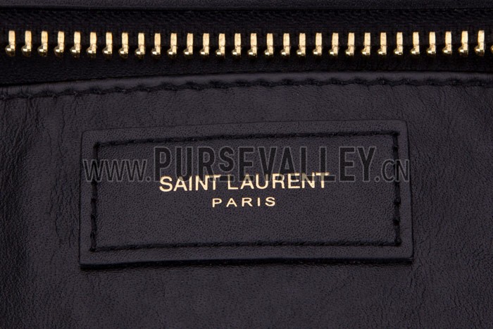 YSL Cabas Medium Doctors Bag Black
