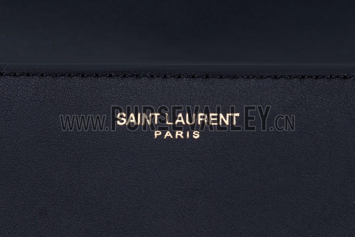 YSL Betty Medium Chain Shoulder Bag Black-White