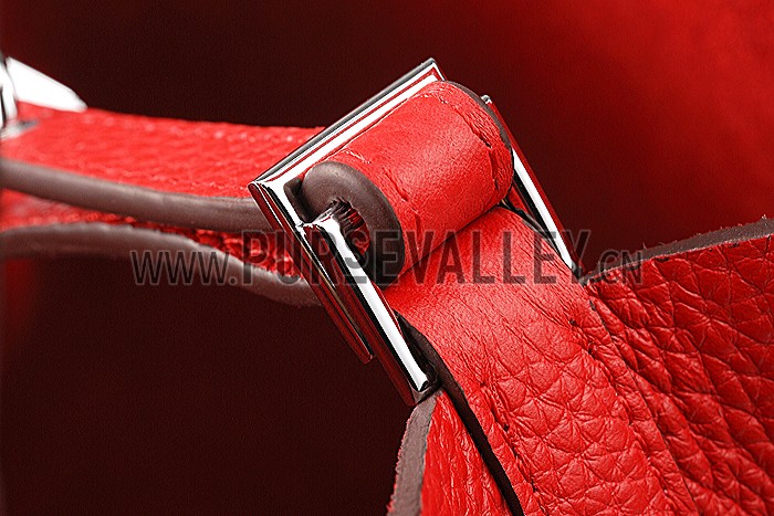 Hermes Picotin MM Red 607502